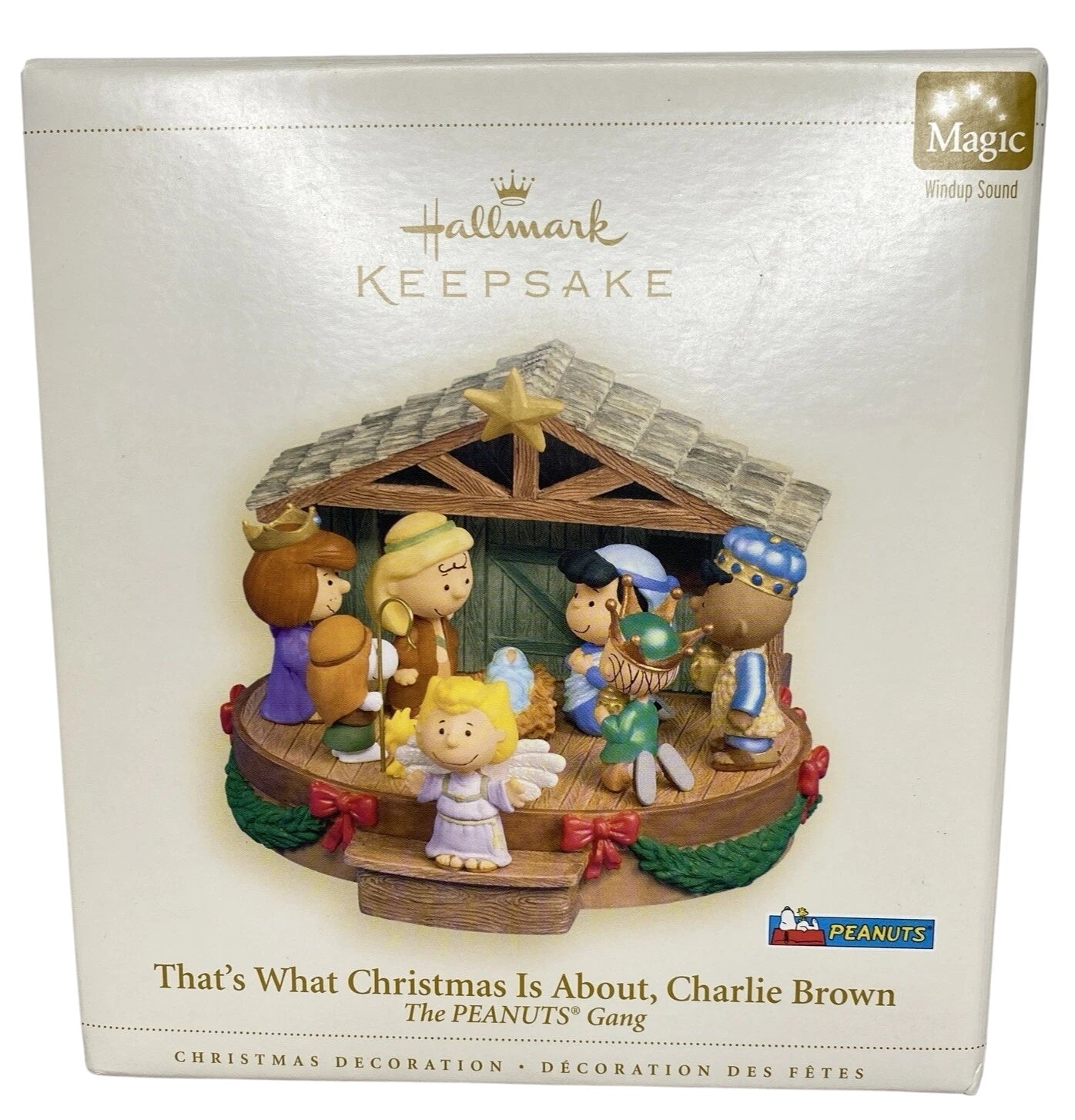 2006 That's What Christmas Is About, Charlie Brown Hallmark Ornament (Peanuts) QFM3316