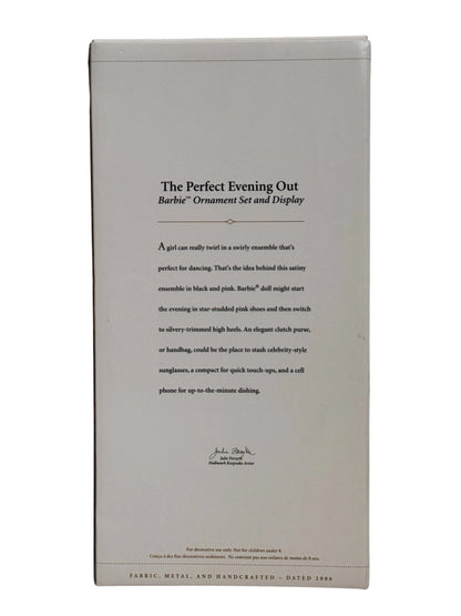 2006 The Perfect Evening Out Hallmark Ornament (Barbie Stocking Hanger) QFM4483