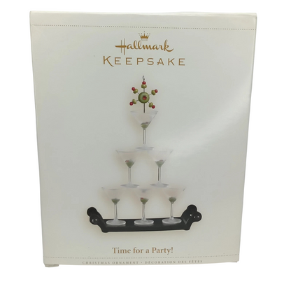 2006 Time for a Party! Hallmark Ornament (Drink) QXG2613