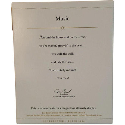2006 Your Rock Hallmark Ornament (Music) QXG3356