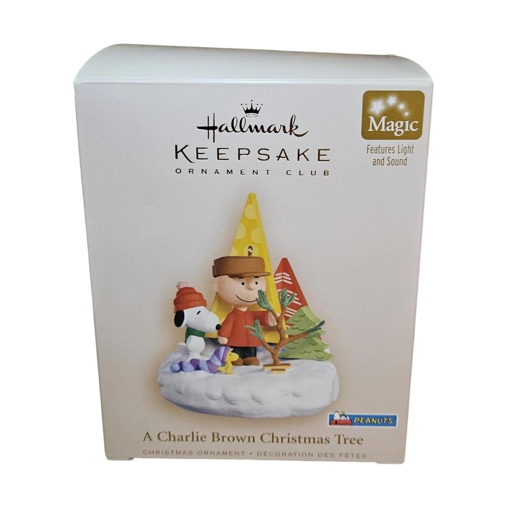 2006 A Charlie Brown Christmas Tree Hallmark Ornament (Peanuts) QXC6004 Image2