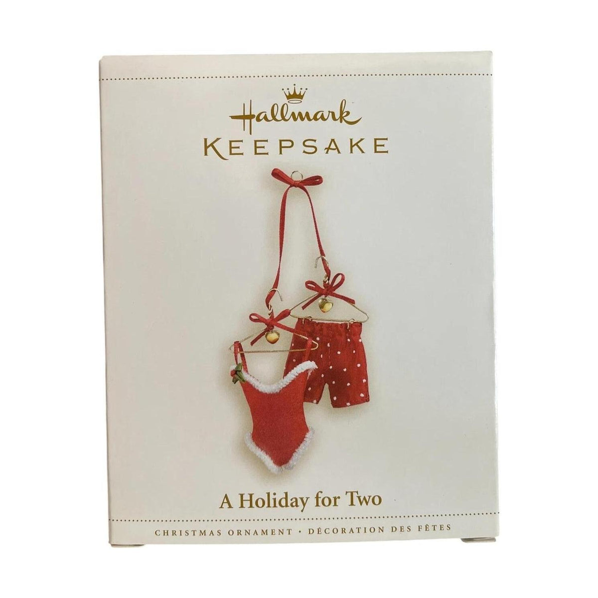 2006 A Holiday for Two Hallmark Ornament (A Holiday for Two) QXG3016 Image2
