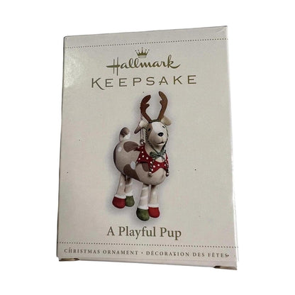 2006 A Playful Pup Hallmark Ornament (Animal) QXG2263 Image2
