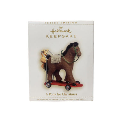 2006 A Pony for Christmas Hallmark Ornament (A Pony for Christmas) QX2496