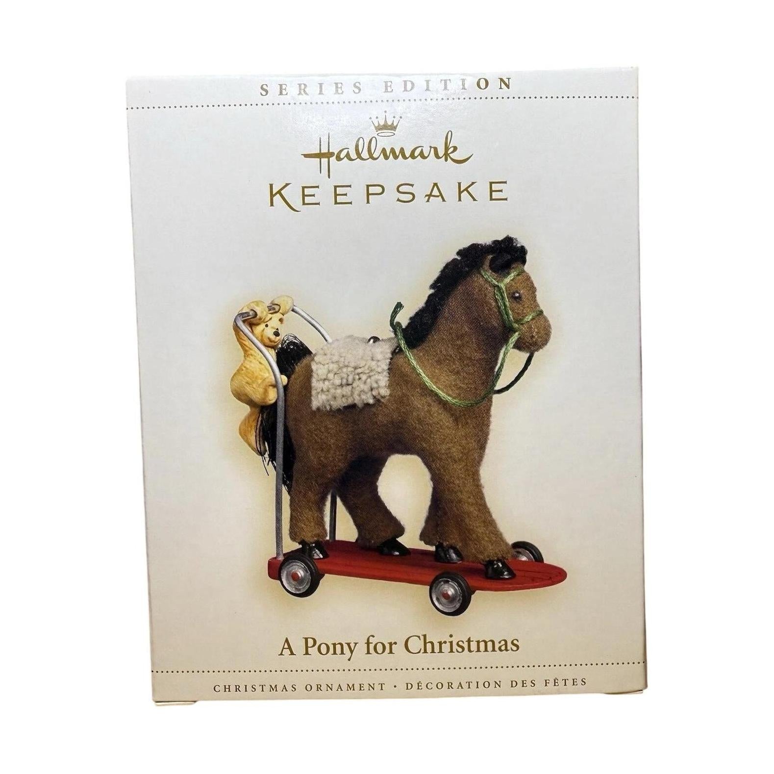 2006 A Pony for Christmas Hallmark Ornament (A Pony for Christmas) QX2496 Image2
