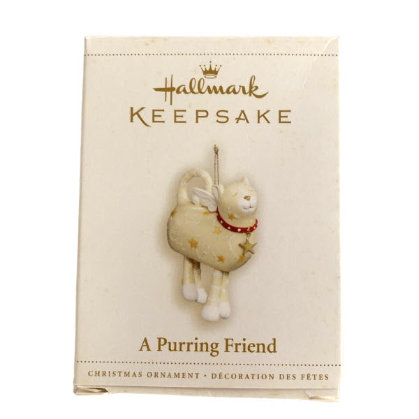 2006 A Purring Friend Hallmark Ornament (Cat) QXG2266