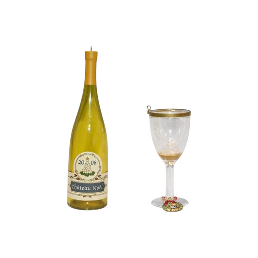 2006 A Toast to Wine Hallmark Ornament (Eat & Drink) QXG2296 Image1
