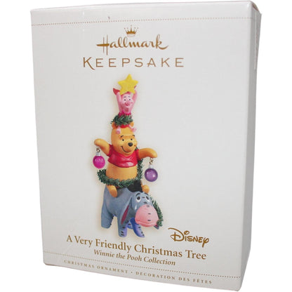 2006 A very Friendly Christmas Tree Hallmark Ornament (Winnie the Pooh) QXD8343