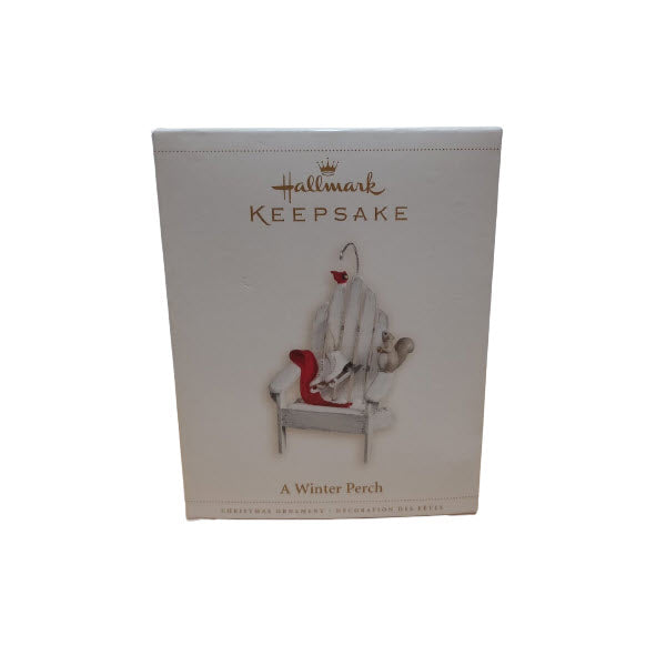 2006 A Winter Perch Hallmark Ornament (Winter Garden) QXG2786