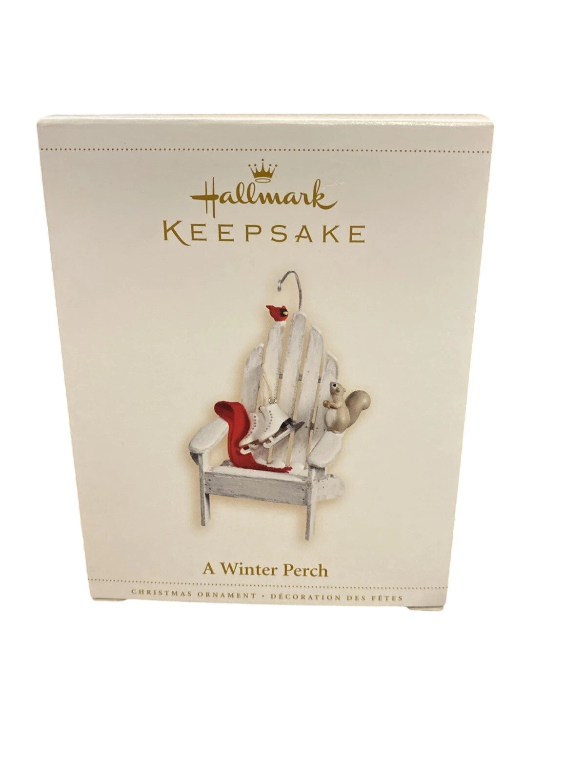 2006 A Winter Perch Hallmark Ornament (Winter Garden) QXG2786 Image2