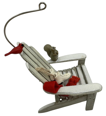 2006 A Winter Perch Hallmark Ornament (Winter Garden) QXG2786 Image4