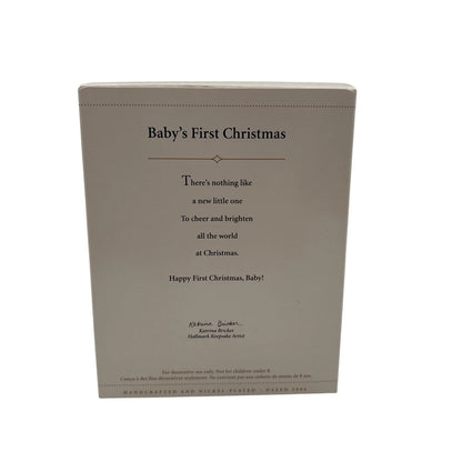 2006 Baby's First Christmas Hallmark Ornament (Baby's First Christmas) QXG2836