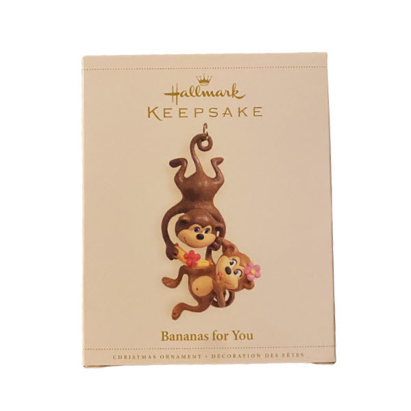 2006 Banana for You Hallmark Ornament (Monkey) QXG3253