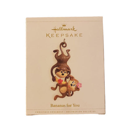 2006 Banana for You Hallmark Ornament (Monkey) QXG3253