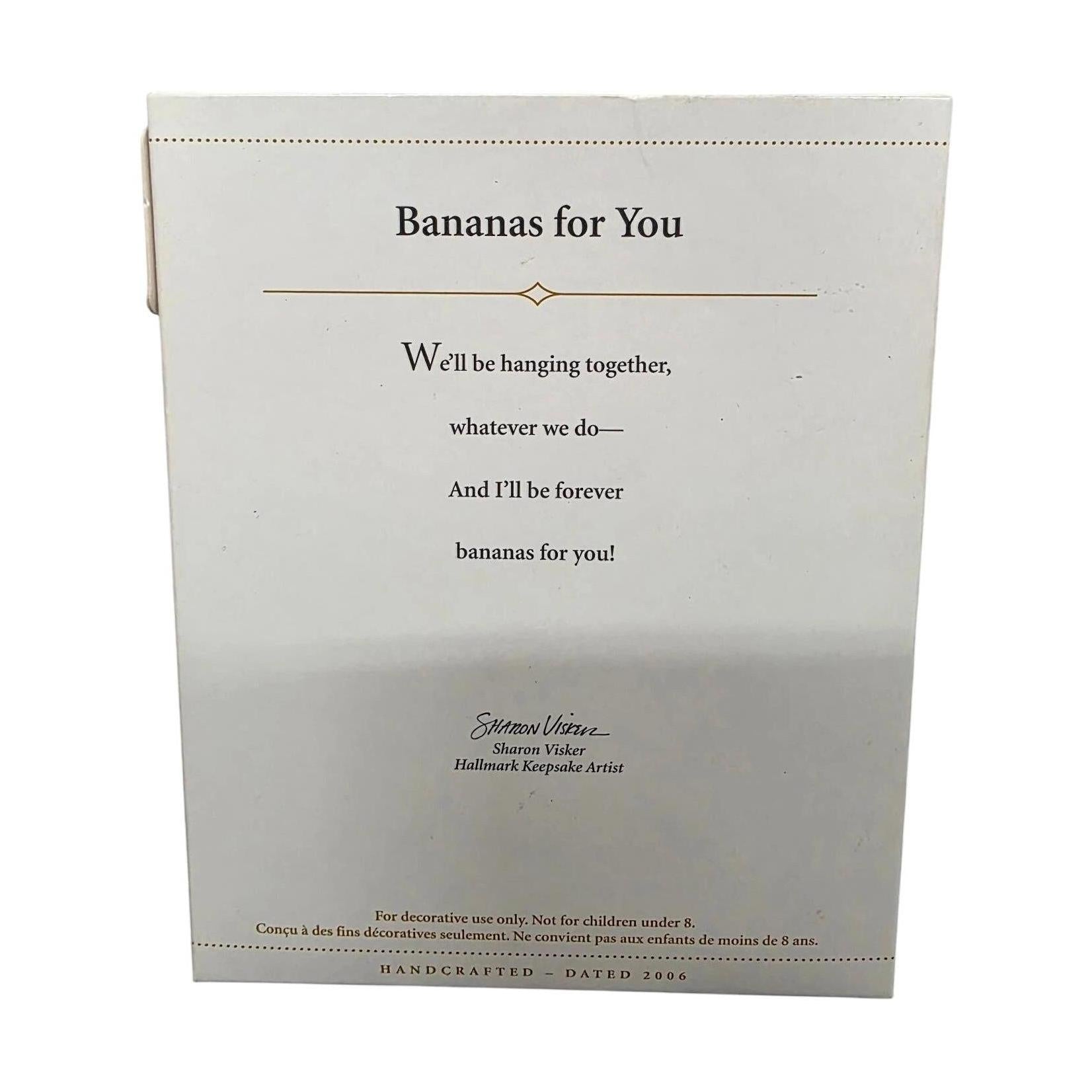 2006 Banana for You Hallmark Ornament (Monkey) QXG3253 Image6
