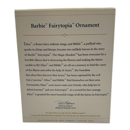2006 Barbie Fairytopia Ornament Hallmark Ornament (Barbie) QXI6206