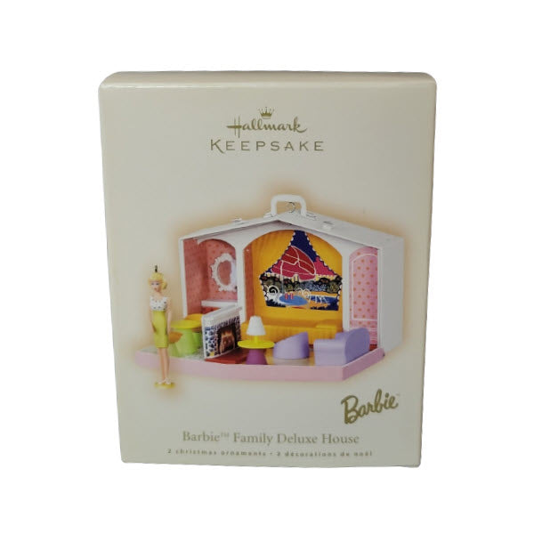 2006 Barbie Family Deluxe House Hallmark Ornament (Barbie) QXI7267