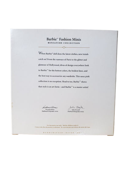 2006 Barbie Fashion Minis Hallmark Ornament (Barbie Fashion Minis) QXM3156