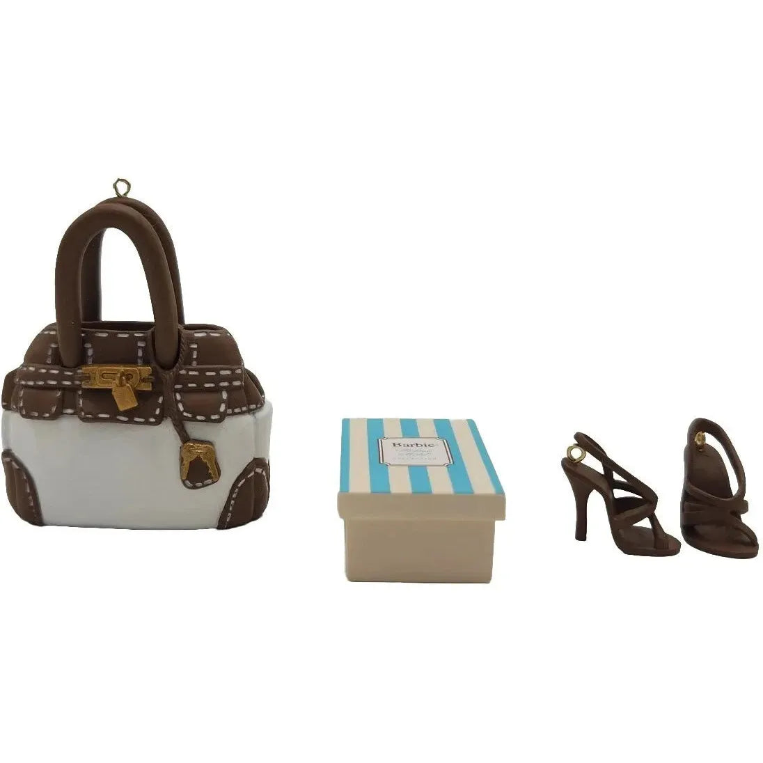 2006 Barbie Fashion Pup Ornament Set Hallmark Ornament (Barbie) QXM6336