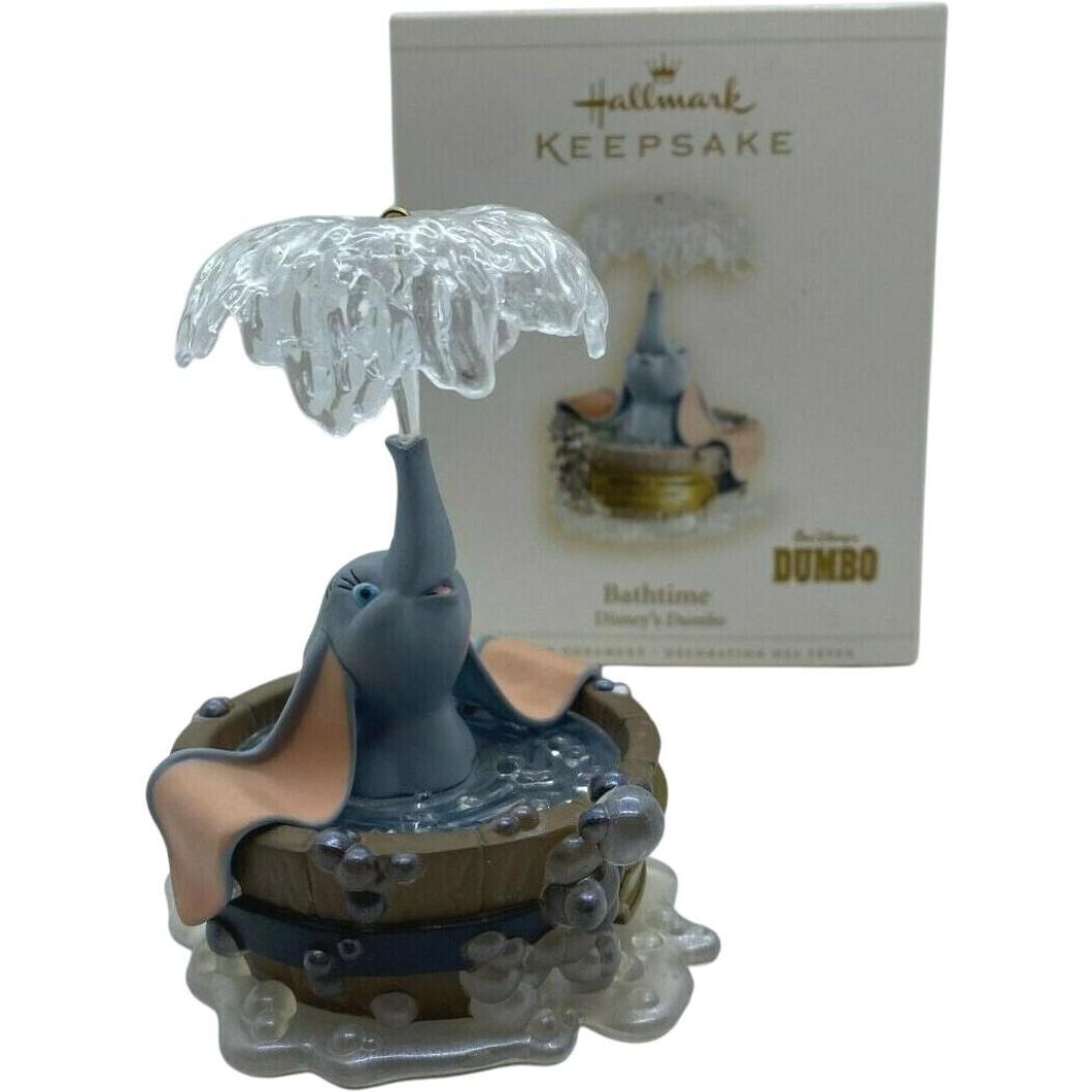 2006 Bathtime Hallmark Ornament (Dumbo) QXD8353