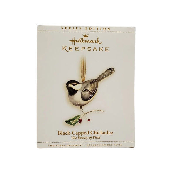 2006 Black-Capped Chickadee Hallmark Ornament (The Beauty of Birds) QX2506