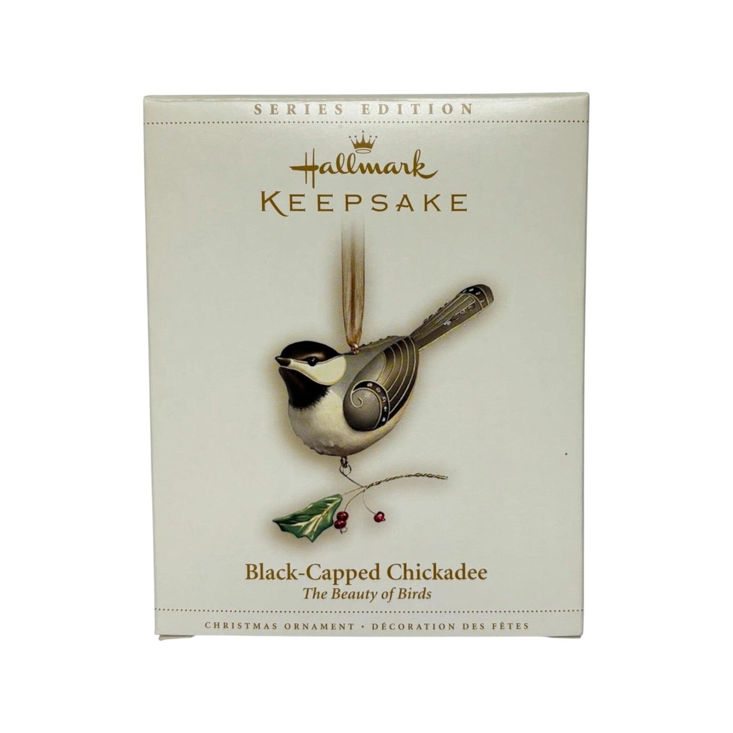 2006 Black-Capped Chickadee Hallmark Ornament (The Beauty of Birds) QX2506 Image2