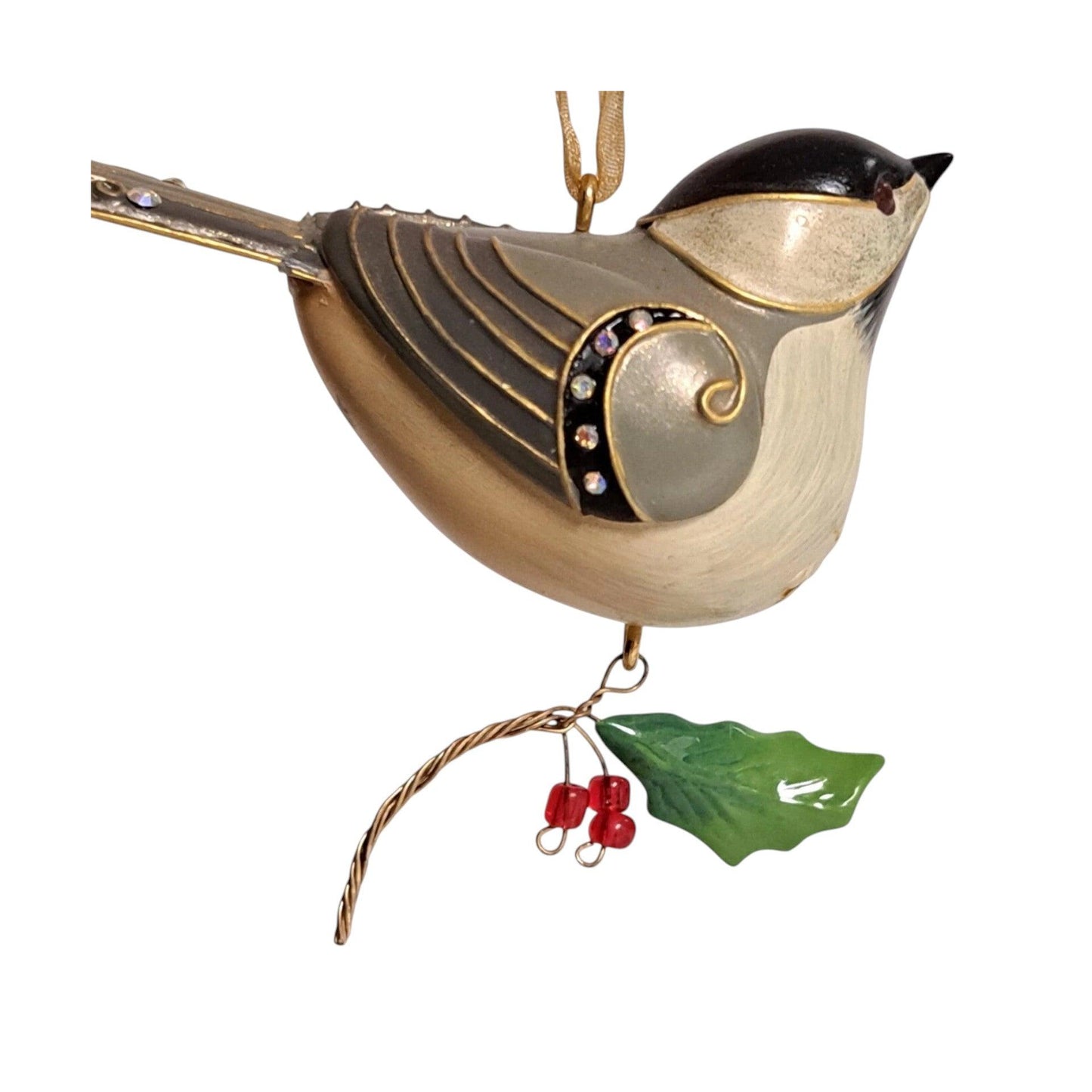 2006 Black-Capped Chickadee Hallmark Ornament (The Beauty of Birds) QX2506 Image3