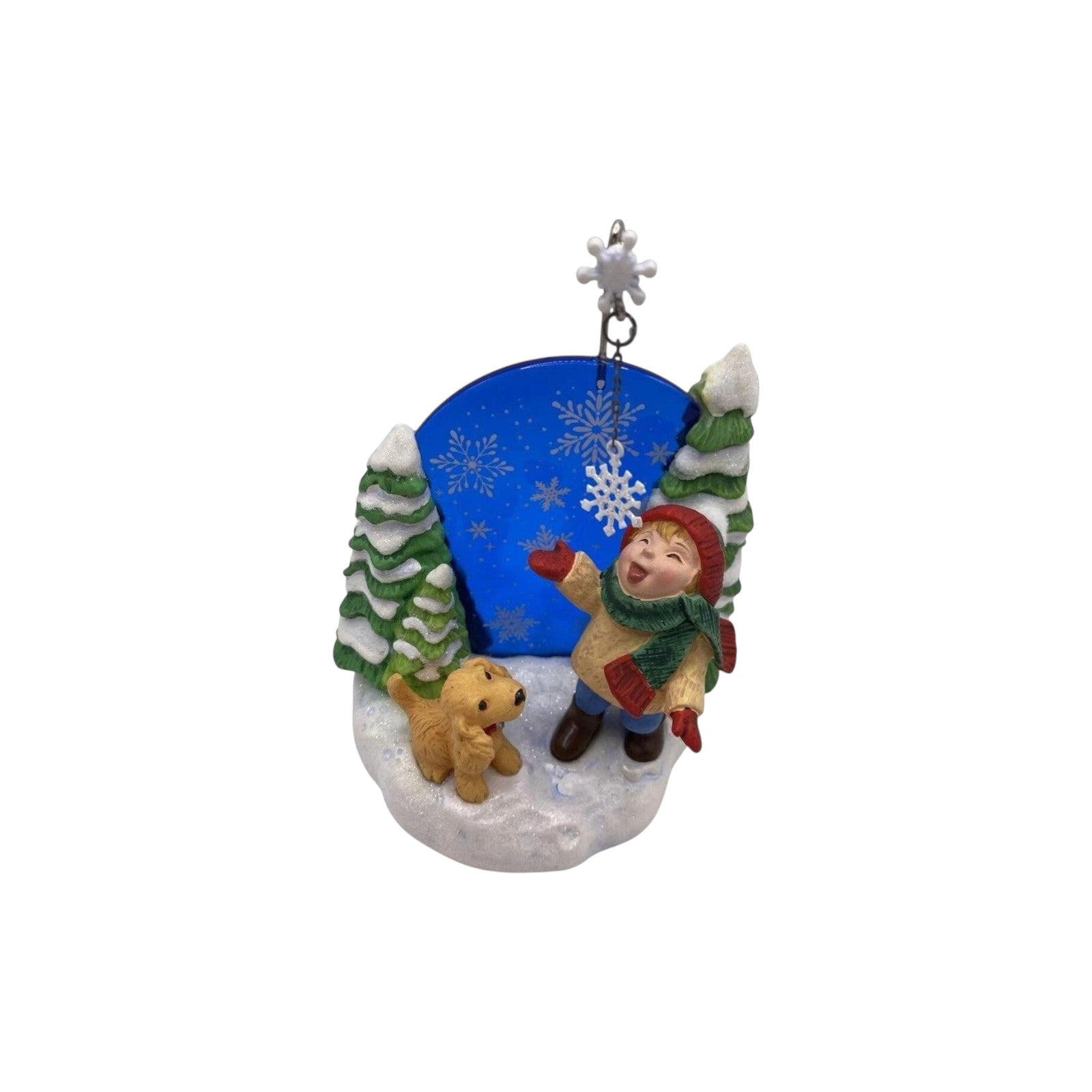 2006 Catching Snowflakes Hallmark Ornament (Snowflake) QXE3256 Image4