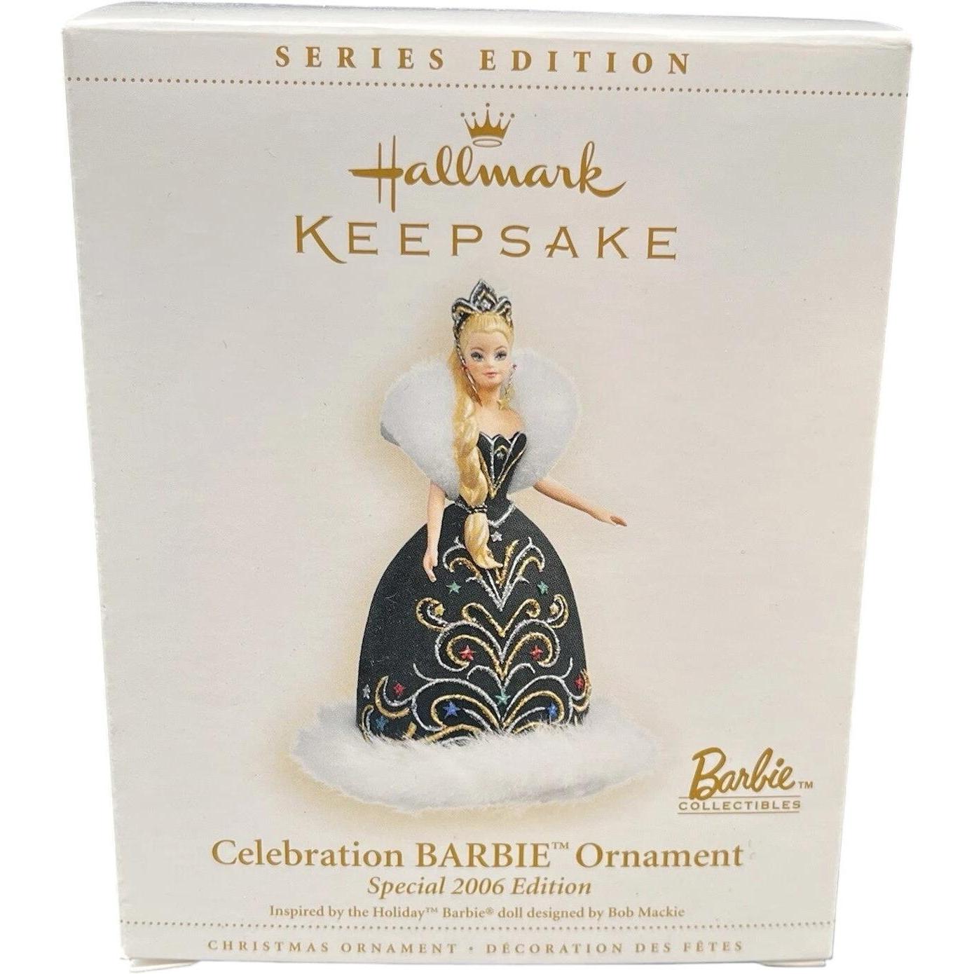 2006 Celebration Barbie - Special Edition Hallmark Ornament (Celebration Barbie) QX2393