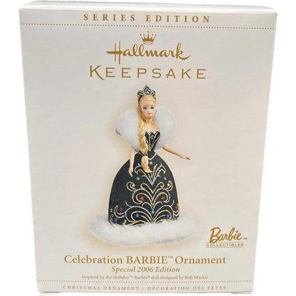 2006 Celebration Barbie - Special Edition Hallmark Ornament (Celebration Barbie) QX2393