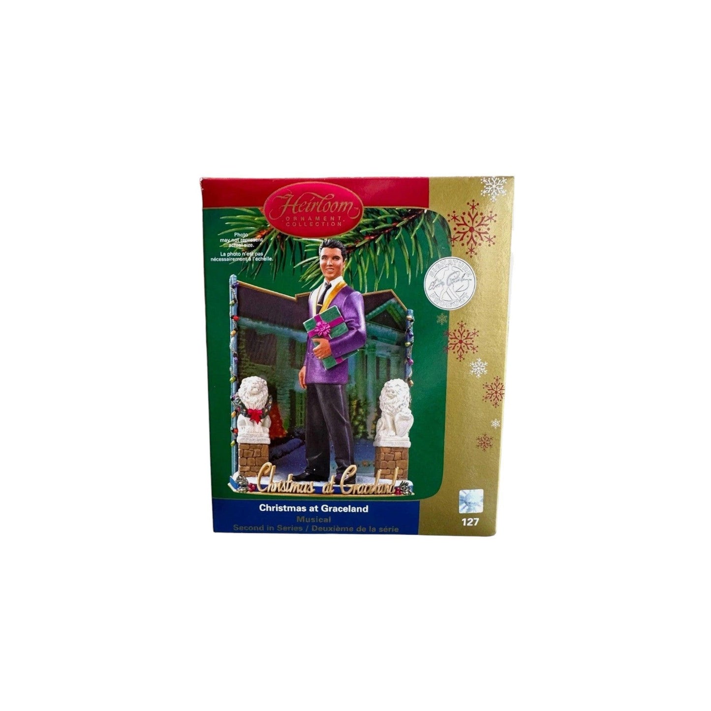 2006 Christmas at Graceland Carlton Cards Ornaments (Elvis Presley) CXOR-127P Image2