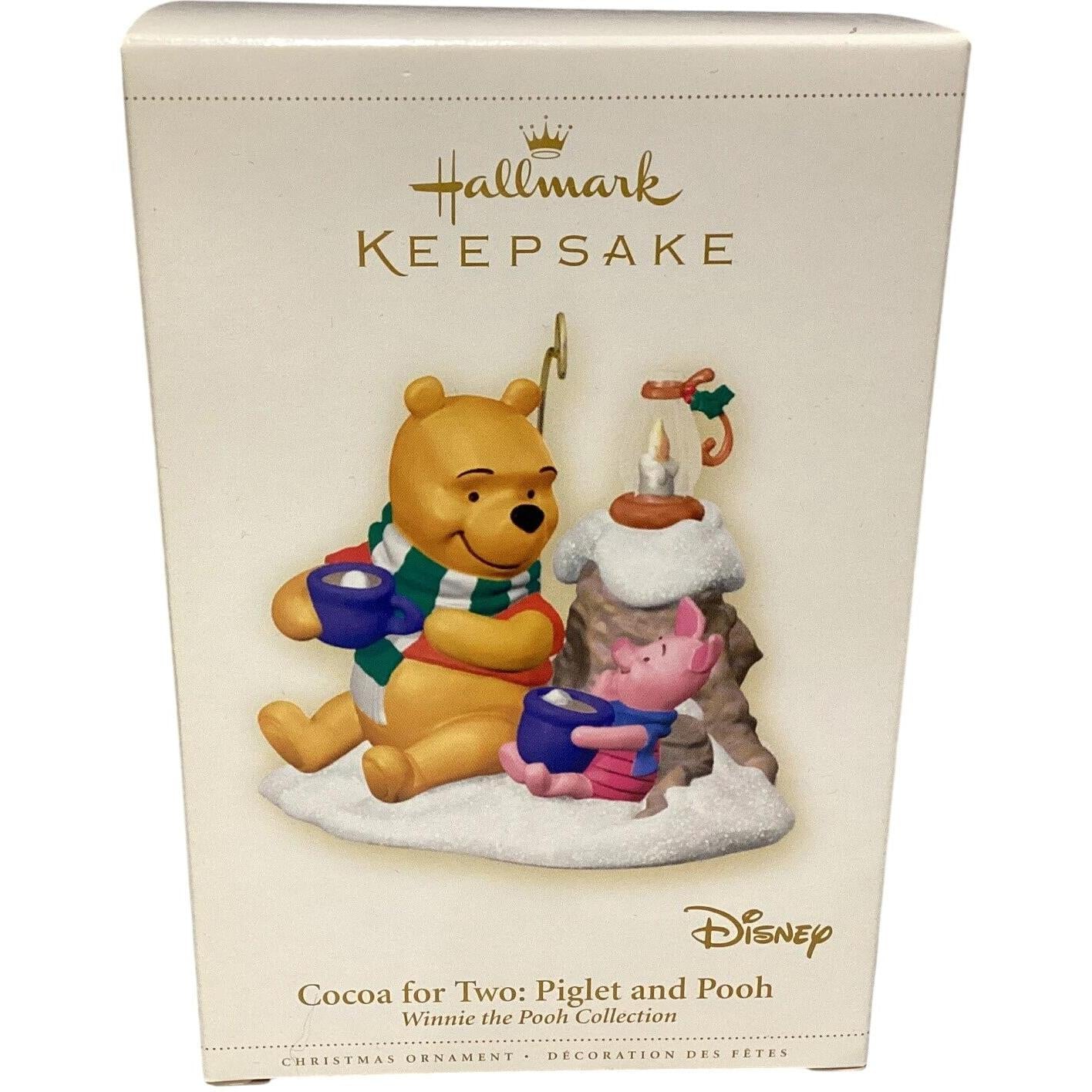 2006 Cocoa for Two: Piglet and Pooh Hallmark Ornament (Winnie the Pooh) QXD8333