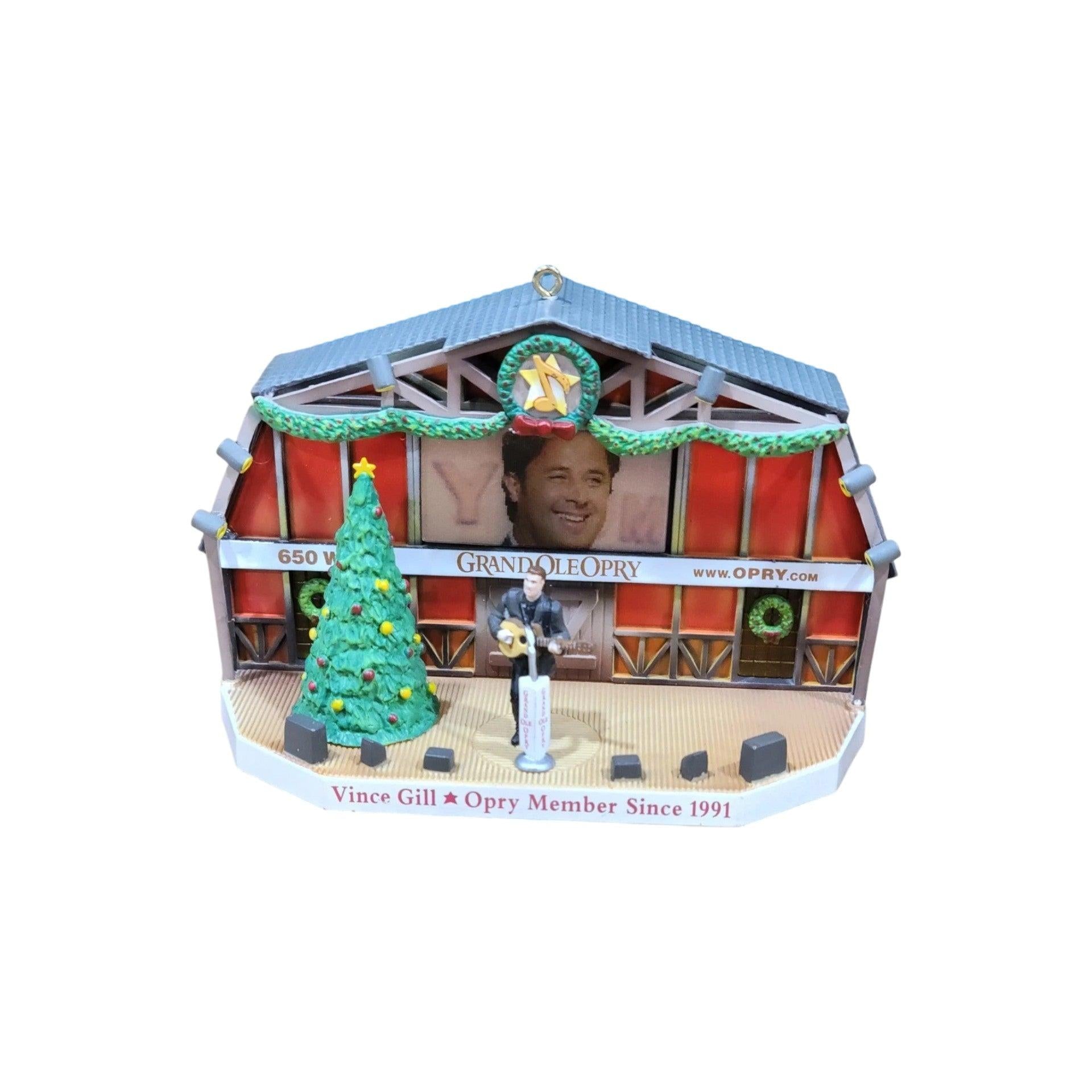 2006 Country Superstar Vince Gill — Grand Ole Opry (Music) Carlton Cards Heirloom Ornament CXOR-133P Image1