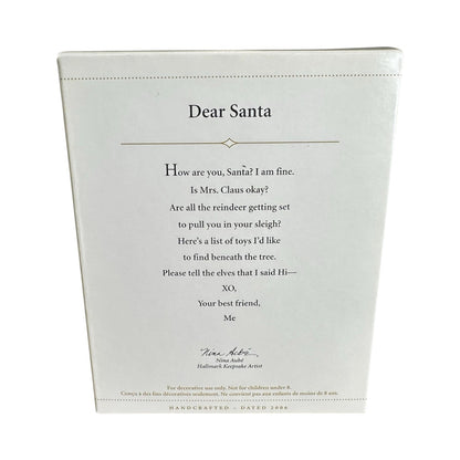 2006 Dear Santa Hallmark Ornament (Crayola) QXG2306 Image7