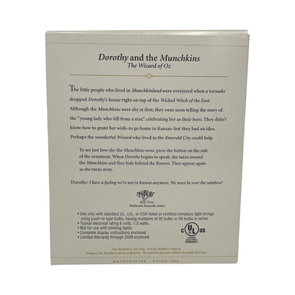 2006 Dorothy and the Munchkins Hallmark Ornament (The Wizard of Oz) QXI6106 Image7