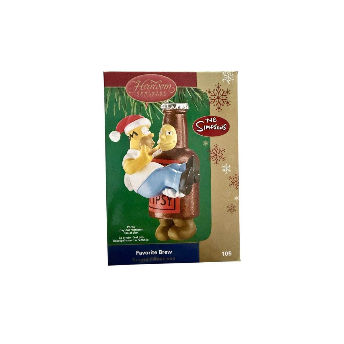 2006 Favorite Brew Carlton Cards Ornaments (The Simpsons) CXOR-105P Image2