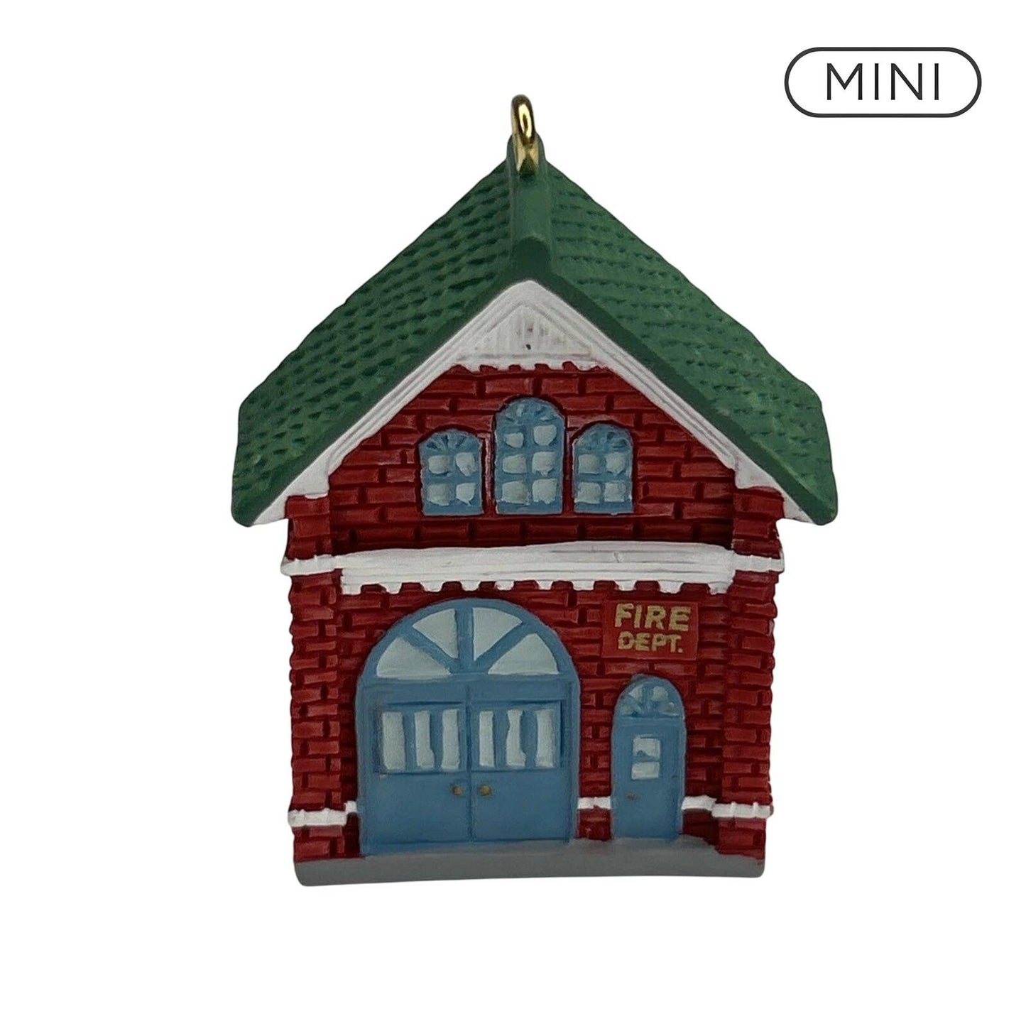 2006 Firehouse No. 2006 Hallmark Ornament (Miniature Fire Brigade) QXM3096 Image1