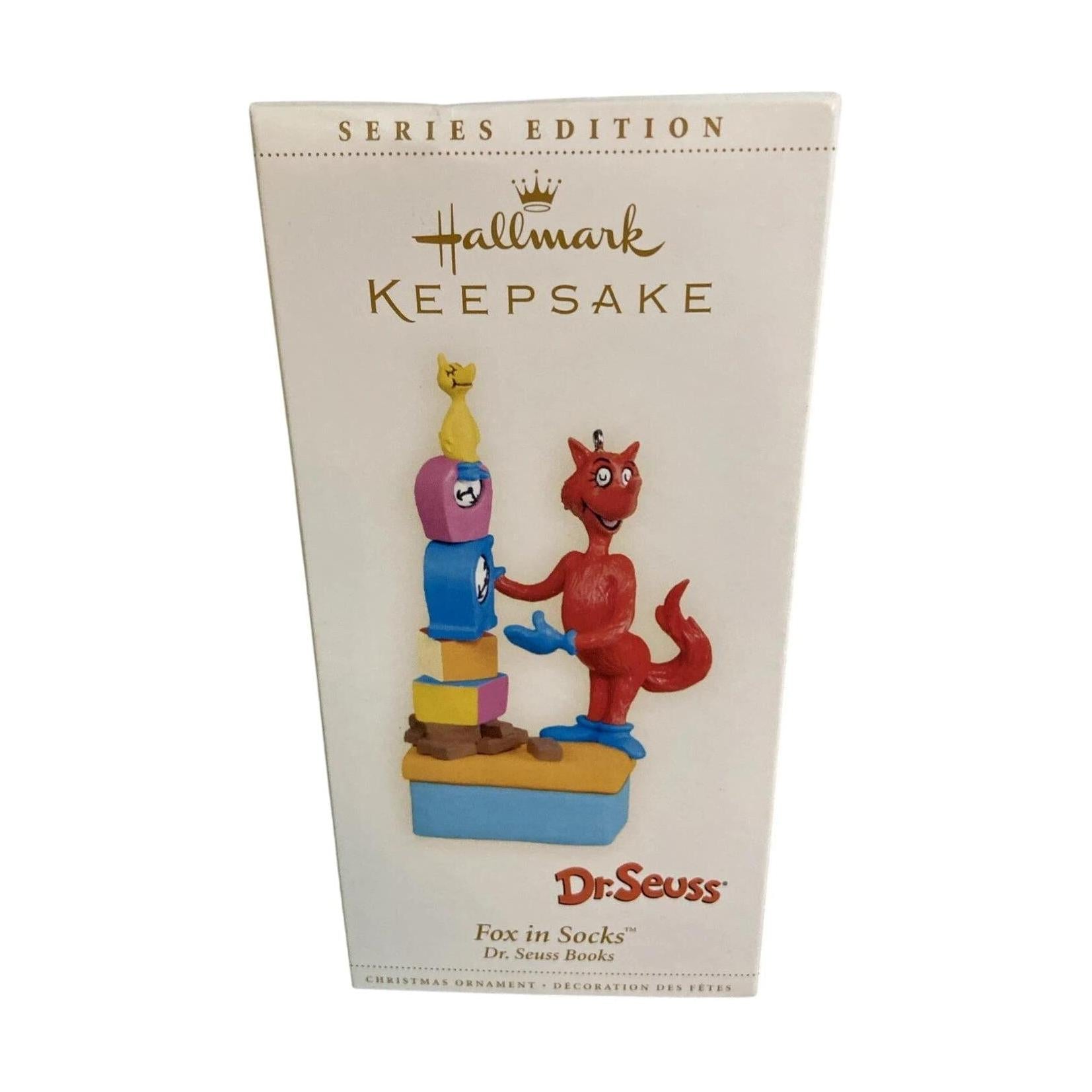2006 Fox in Socks Hallmark Ornament (Dr. Seuss} QX2353 Image2