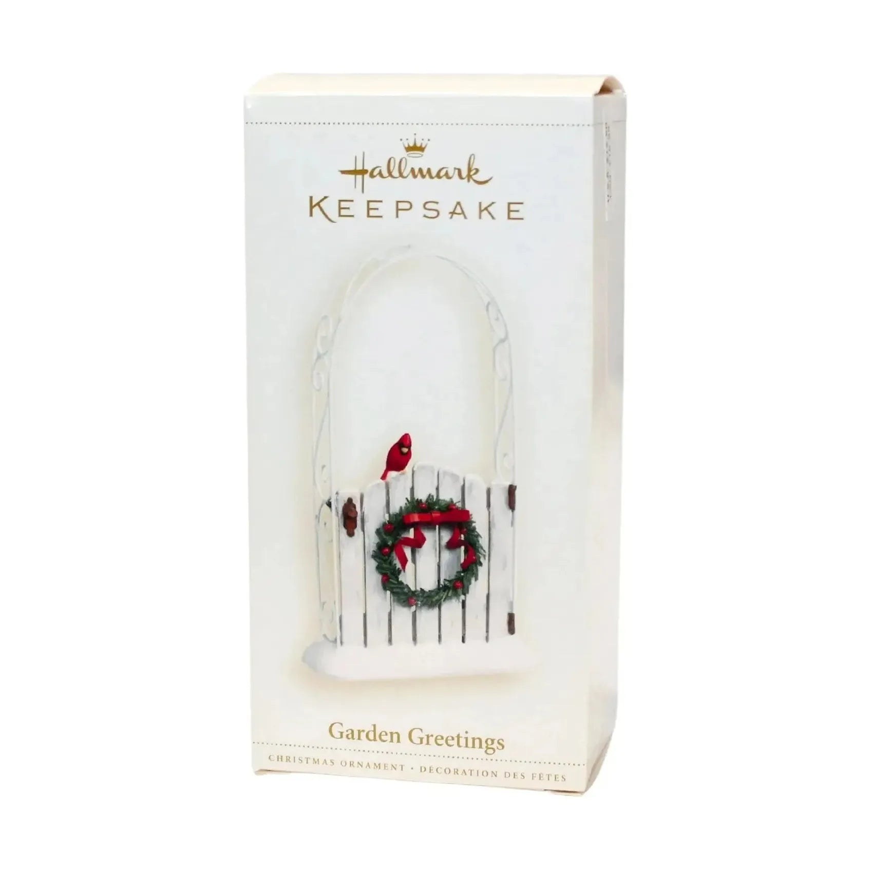 2006 Garden Greetings Hallmark Ornament (Winter Garden) QXG3013 Image2