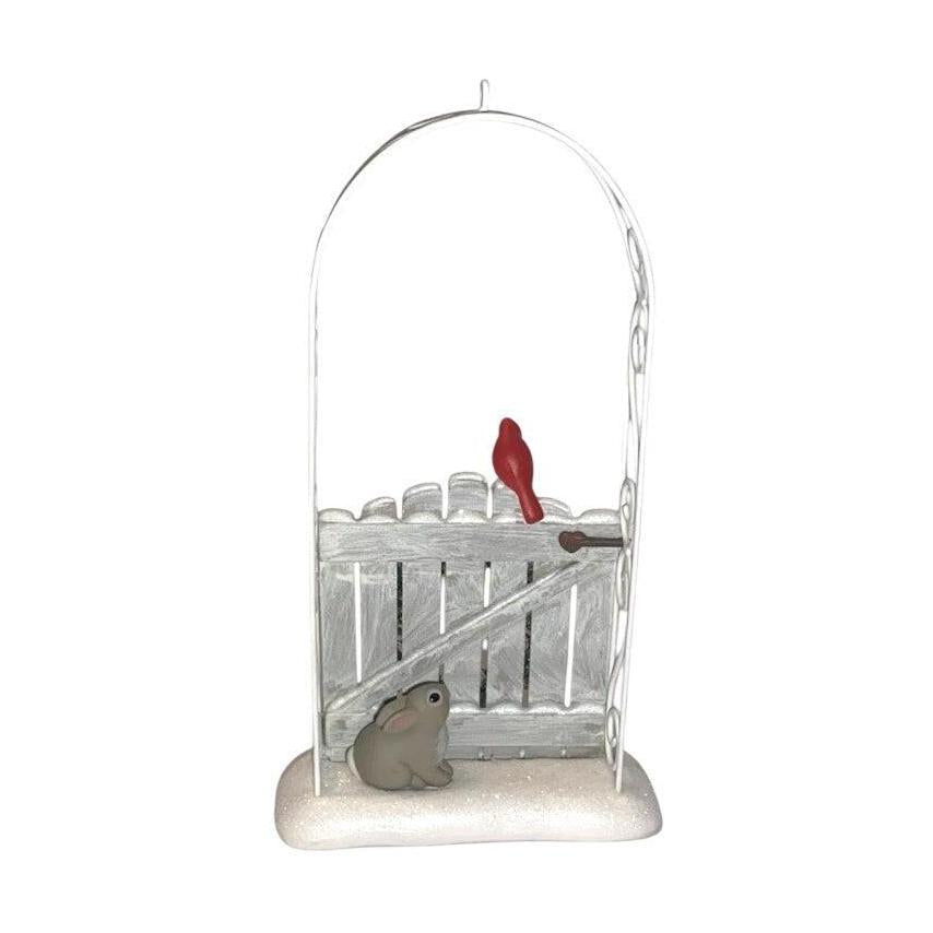 2006 Garden Greetings Hallmark Ornament (Winter Garden) QXG3013 Image4
