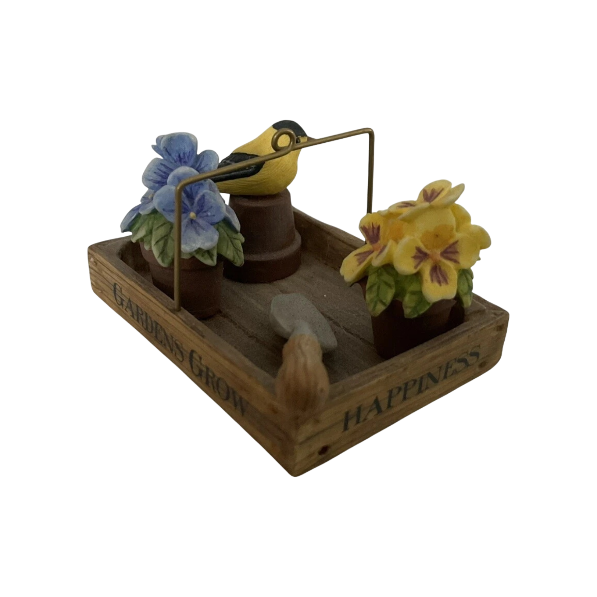 2006 Gardens Grow Happiness Hallmark Ornament (Marjolein Bastin) QEO8283 Image1
