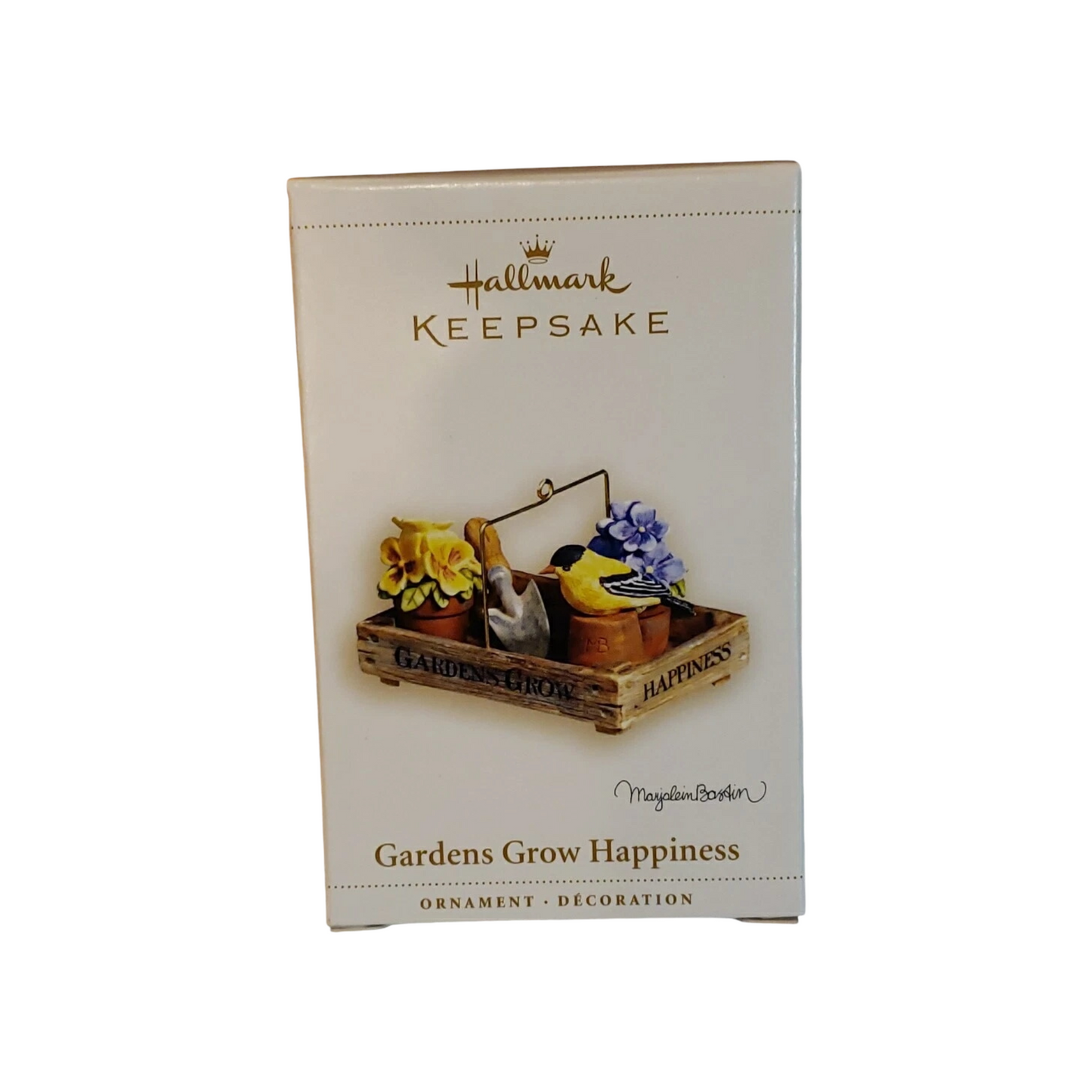2006 Gardens Grow Happiness Hallmark Ornament (Marjolein Bastin) QEO8283 Image2