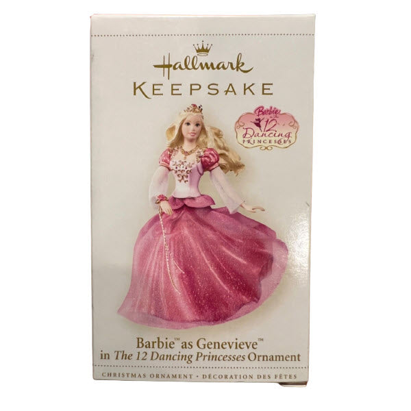 2006 Genevieve - 12 Dancing Princesses Hallmark Ornament (Barbie As) QXI6213