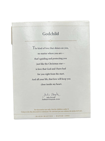 2006 Godchild Hallmark Ornament (Family) QXG3213 Image6