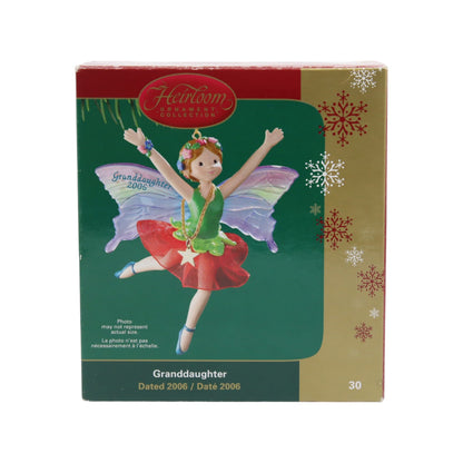 2006 GrandDaughter Carlton Cards Ornaments (Fairy Angel) CXOR-030P Image2