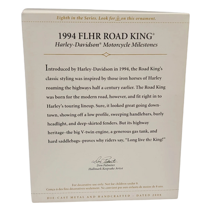 2006 Hallmark Ornament (1994) FLHR Road King Hallmark Ornament (Harley-Davidson) QX2333 Image6