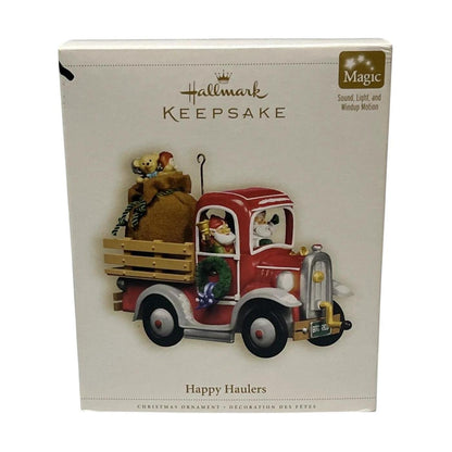 2006 Happy Haulers Hallmark Ornament (Santa Claus) QLX7613 Image2