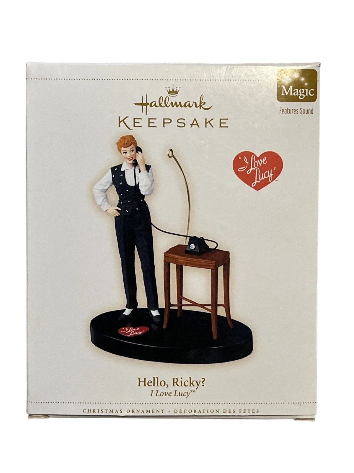 2006 Hello, Ricky? Hallmark Ornament (I Love Lucy) QXI6366