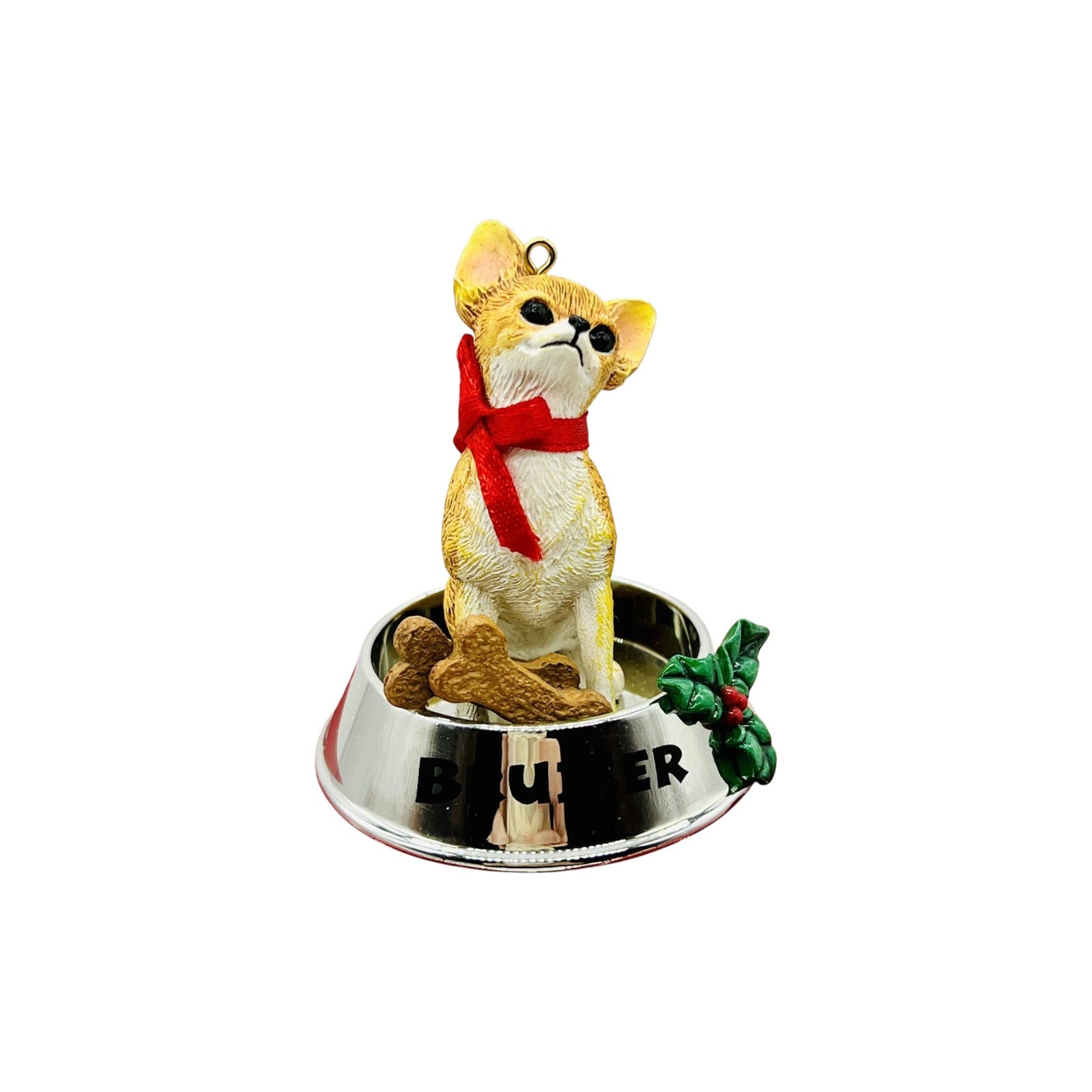 2006 Holiday Feast (Puppy) Carlton Cards Heirloom Ornament CXOR-062P Image1