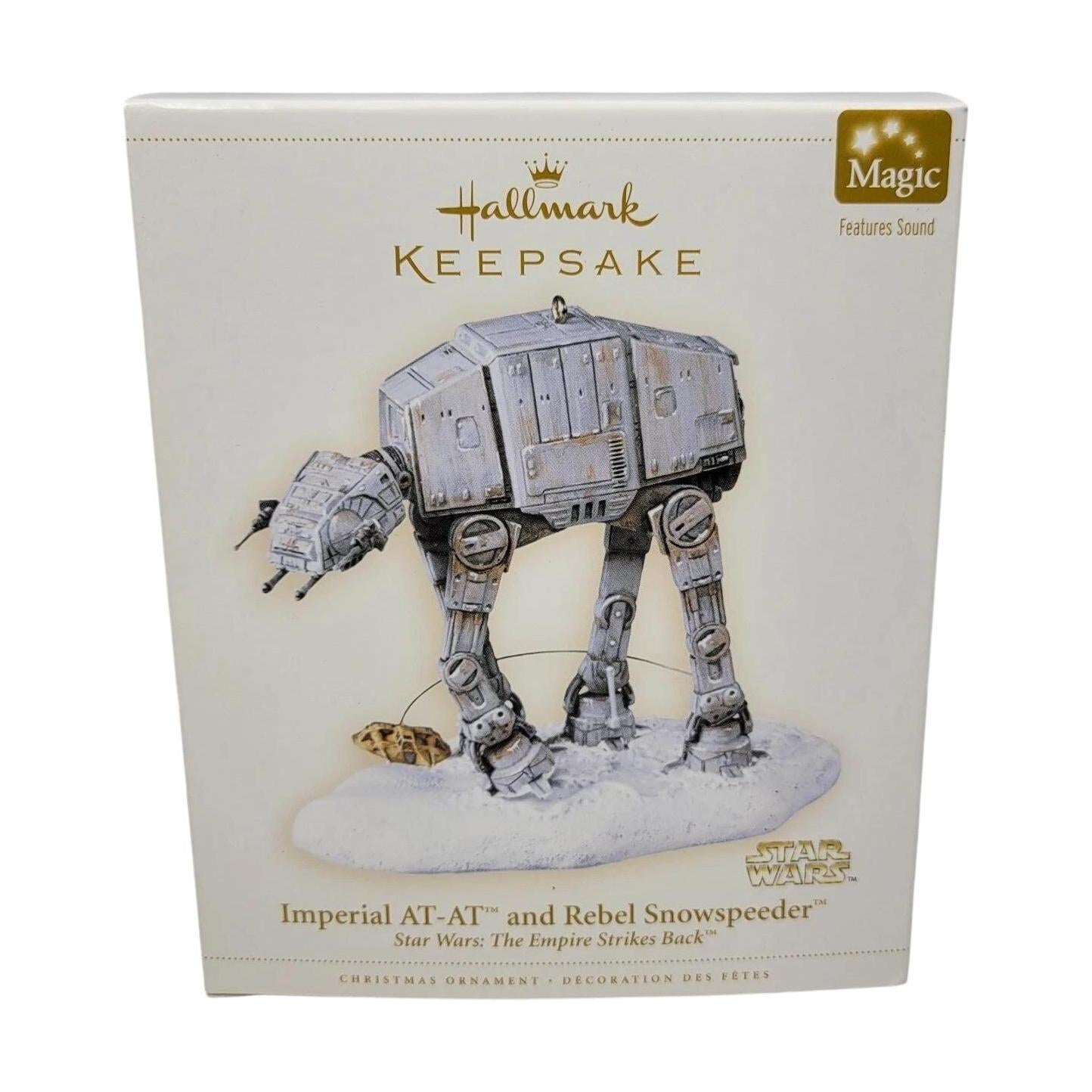 2006 Imperial AT‑AT & Rebel Snowspeeder Hallmark Ornament (Star Wars) QXI6193 Image2